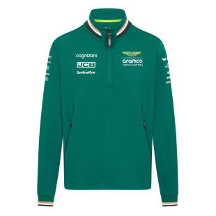 Formule 1 - Týmová mikina Aston Martin F1 1/4 zip