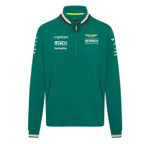 Týmová mikina Aston Martin F1 1/4 zip